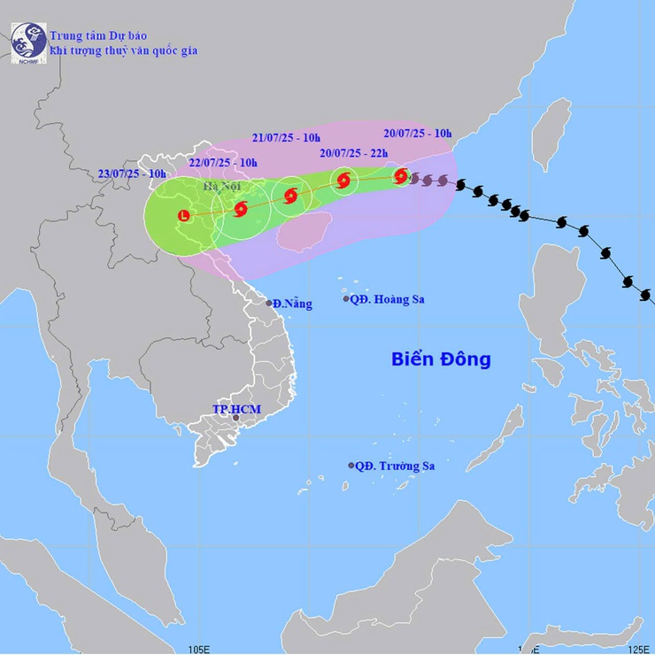 Phường Tùng Thiện chủ động phòng ngừa, ứng phó với diễn biến của bão số 3 WIPHA, mưa  lớn và các loại hình thiên tai 

- Ảnh 1.