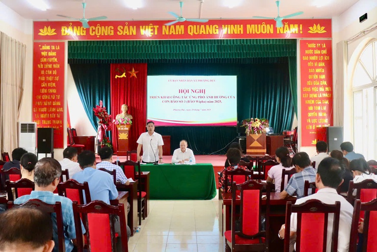 Triển khai công tác ứng phó ảnh hưởng của cơn bão số 3 (Bão Wipha)- Ảnh 1.