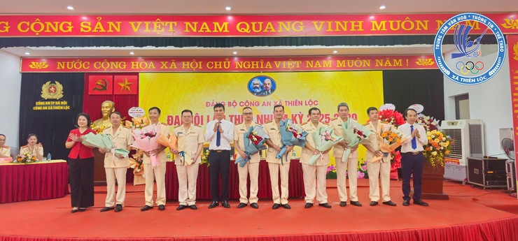 Đại hội Đảng bộ Công an xã Thiên Lộc lần thứ I, nhiệm kỳ 2025  - 2030- Ảnh 11.