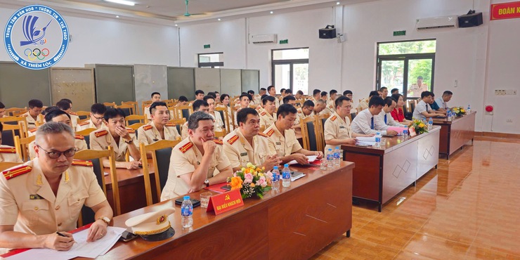 Đại hội Đảng bộ Công an xã Thiên Lộc lần thứ I, nhiệm kỳ 2025  - 2030- Ảnh 7.