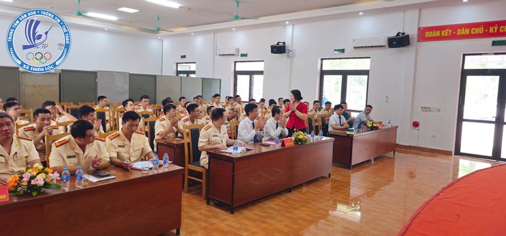 Đại hội Đảng bộ Công an xã Thiên Lộc lần thứ I, nhiệm kỳ 2025  - 2030- Ảnh 3.