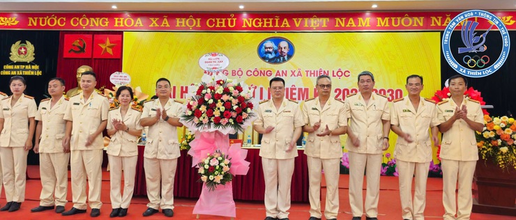 Đại hội Đảng bộ Công an xã Thiên Lộc lần thứ I, nhiệm kỳ 2025  - 2030- Ảnh 5.
