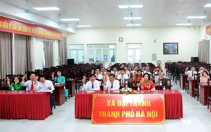 Đại hội Đảng bộ các cơ quan Đảng xã Đại Thanh lần thứ I, nhiệm kỳ 2025 - 2030 thành công tốt đẹp- Ảnh 1.
