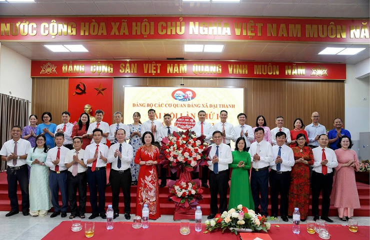 Đại hội Đảng bộ các cơ quan Đảng xã Đại Thanh lần thứ I, nhiệm kỳ 2025 - 2030 thành công tốt đẹp- Ảnh 3.