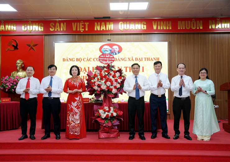 Đại hội Đảng bộ các cơ quan Đảng xã Đại Thanh lần thứ I, nhiệm kỳ 2025 - 2030 thành công tốt đẹp- Ảnh 2.