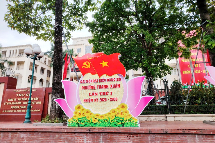 Phường Thanh Xuân sẵn sàng cho Đại hội Đảng bộ lần thứ I, nhiệm kỳ 2025-2030- Ảnh 1.