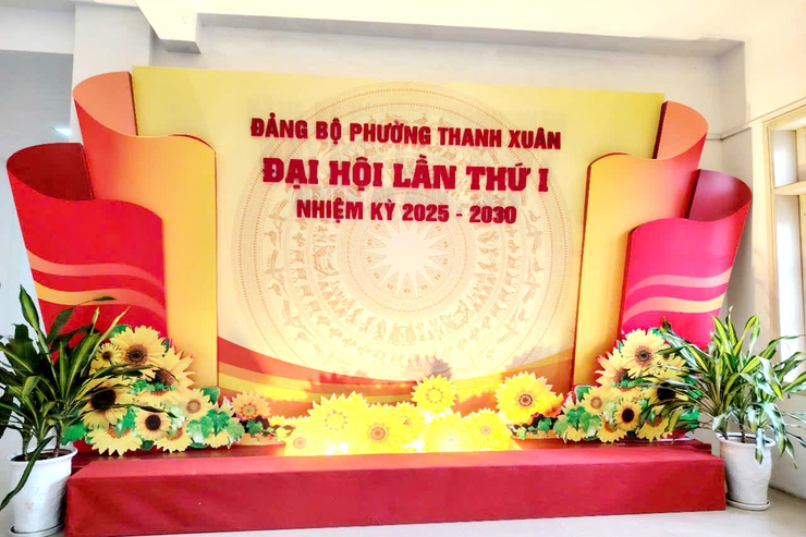 Phường Thanh Xuân sẵn sàng cho Đại hội Đảng bộ lần thứ I, nhiệm kỳ 2025-2030- Ảnh 3.