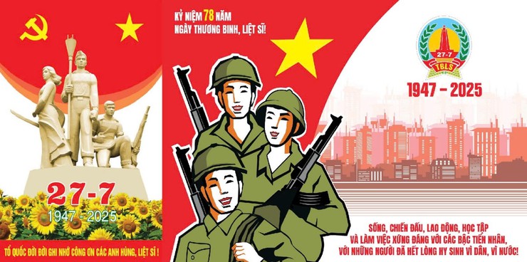 Hướng tới kỷ niệm 78 năm Ngày Thương binh – Liệt sĩ 
(27/7/1947 – 27/7/2025)
- Ảnh 1.
