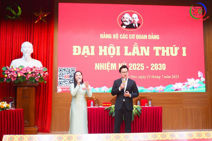 Đại hội Đảng bộ các cơ quan Đảng xã Quốc Oai lần thứ I, nhiệm kỳ 2025 - 2030- Ảnh 12.
