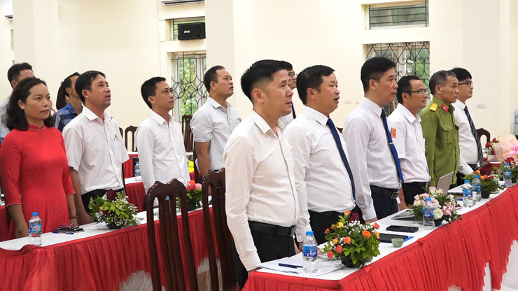 ĐẠI HỘI CHI BỘ CƠ QUAN ỦY BAN MTTQ VIỆT NAM XÃ DÂN HÒA LẦN THỨ I, NHIỆM KỲ 2025–2030- Ảnh 2.