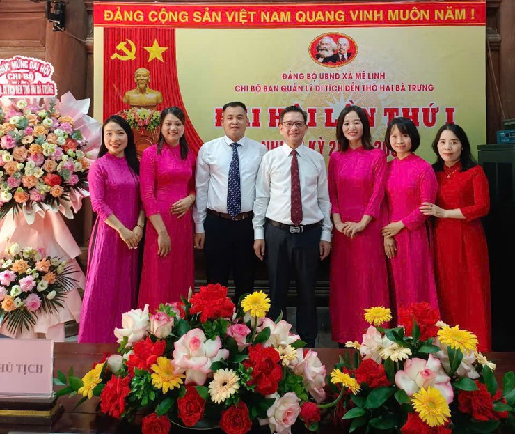 Đại hội Lần thứ nhất các Chi bộ trực thuộc Đảng bộ UBND xã Mê Linh thành công tốt đẹp- Ảnh 10.