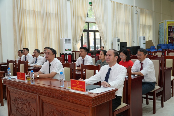 Đại hội 5 chi bộ trực thuộc Đảng uỷ UBND xã Chuyên Mỹ thành công tốt đẹp- Ảnh 10.