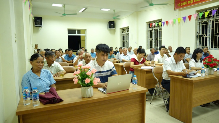 Phó Bí thư thường trực Đảng ủy Khuất Hữu Tuấn dự sinh hoạt chi bộ thôn Cát Động- Ảnh 2.