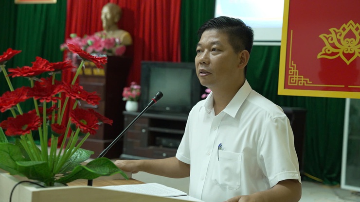 Phó Bí thư thường trực Đảng ủy Khuất Hữu Tuấn dự sinh hoạt chi bộ thôn Cát Động- Ảnh 5.