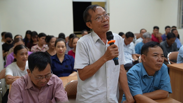 Phó Bí thư thường trực Đảng ủy Khuất Hữu Tuấn dự sinh hoạt chi bộ thôn Cát Động- Ảnh 3.