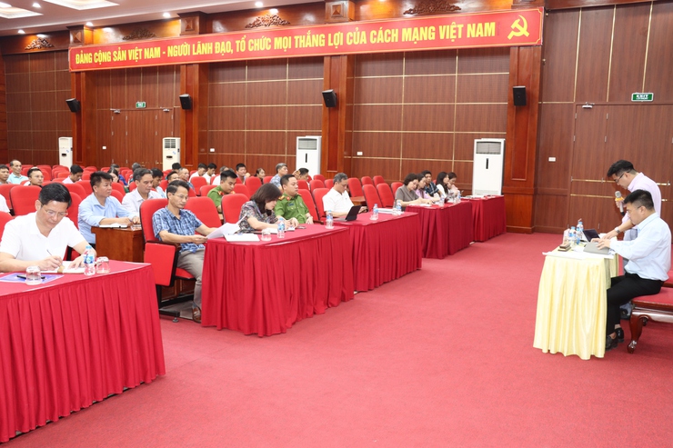 Hội nghị triển khai phướng án sẵn sàng ứng phó với cơn bão số 3 WIPHA- Ảnh 2.