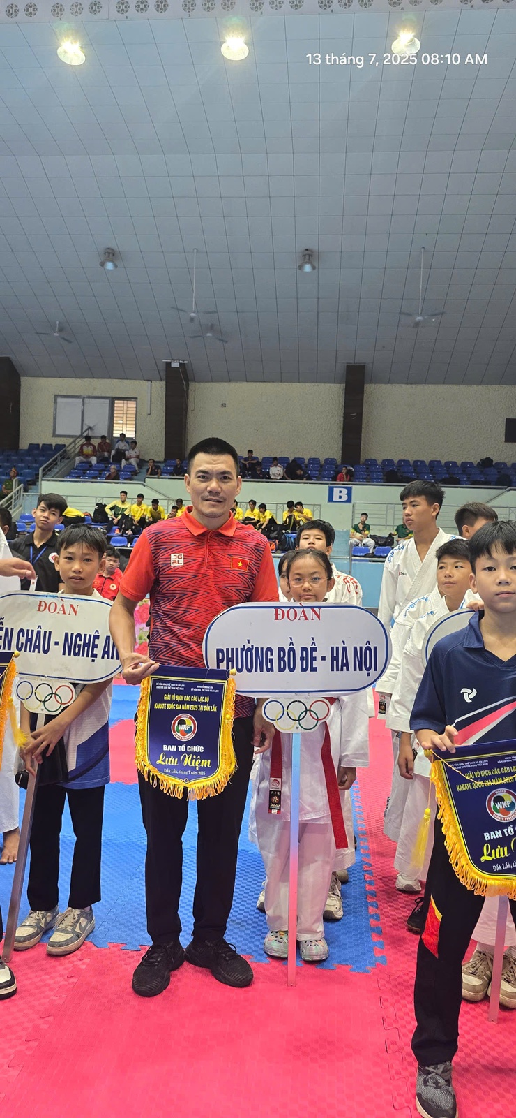 Đội Karate phường Bồ Đề giành 02 huy chương đồng 
tại Giải vô địch các Câu lạc bộ Karate Quốc Gia lần thứ XXV năm 2025- Ảnh 3.