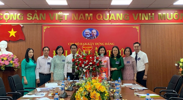 Chi bộ Ban Xây dựng Đảng tổ chức thành công Đại hội chi bộ lần thứ I, nhiệm kỳ 2025-2030- Ảnh 3.
