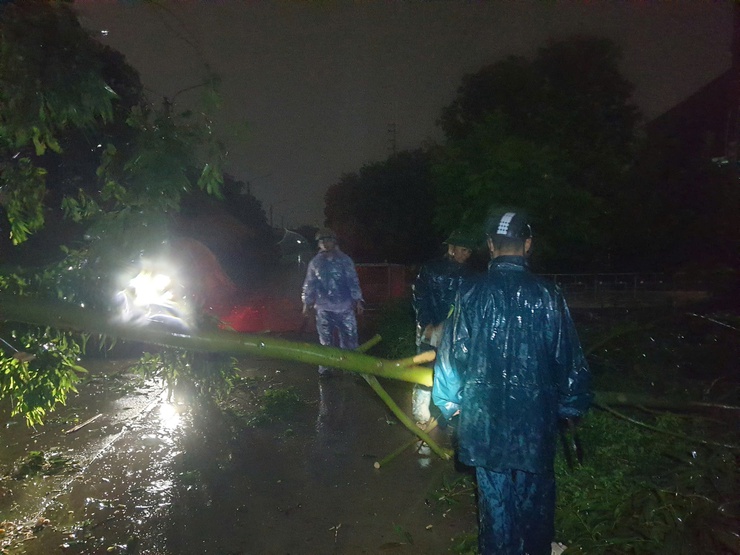 Ban Chỉ huy phòng thủ dân sự xã Nam Phù chủ động ứng phó bão số 3 – WIPHA- Ảnh 3.