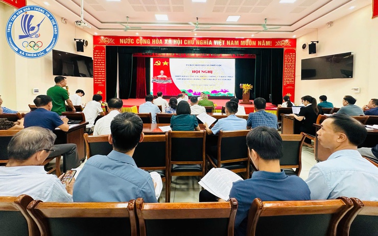 Xã Thiên Lộc tổ chức hội nghị triển khai công tác phòng, chống và khắc phục ảnh hưởng của cơn bão số 03 - Wipha- Ảnh 9.