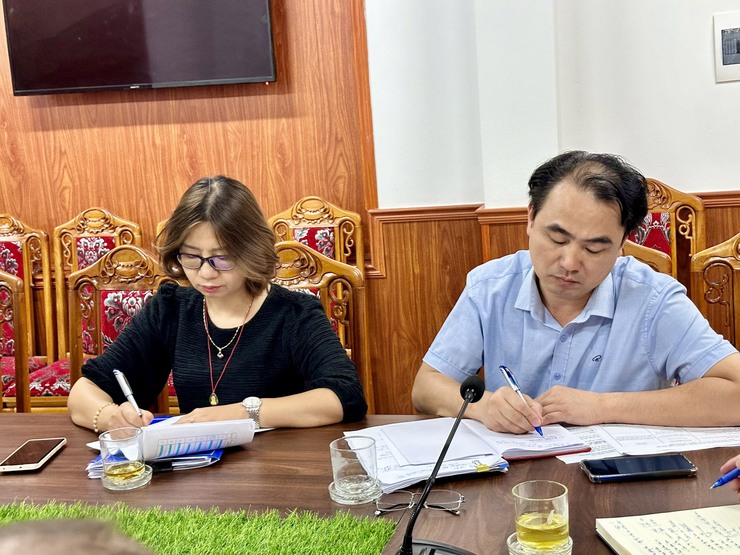 Họp Ban chỉ đạo PCTT và TKCN xã Đại Thanh trước khi bão WIPHA vào đất liền gây ảnh hưởng trực tiếp khu vực Thủ đô Hà Nội- Ảnh 2.