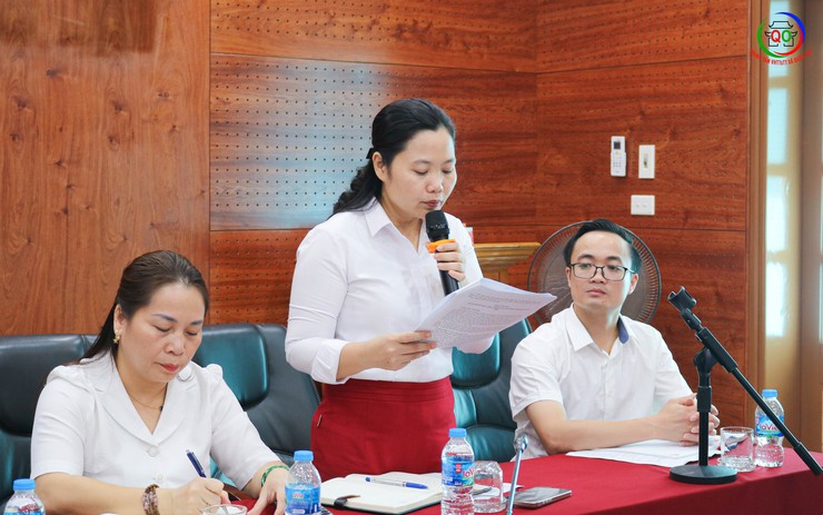 Uỷ ban MTTQ xã Quốc Oai: Tổ chức hội nghị lấy ý kiến góp ý dự thảo Báo cáo chính trị Đại hội Đảng bộ xã lần thứ I, nhiệm kỳ 2025–2030- Ảnh 2.
