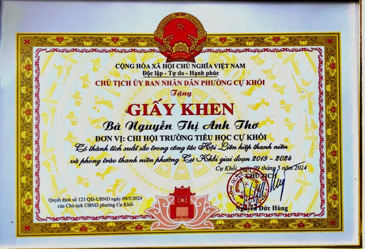Cô giáo Nguyễn Thị Anh Thơ - Một giáo viên trẻ tâm huyết- Ảnh 2.