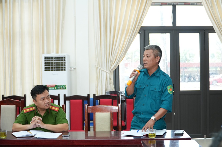 UBND xã Chuyên Mỹ triển khai các nội dung phân công nhiệm vụ và tổ chức các phương án phòng, chống cơn bão số 3- Ảnh 4.
