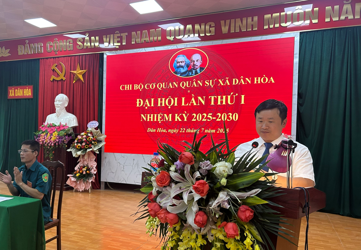 NHIỀU CHI BỘ TỔ CHỨC THÀNH CÔNG ĐẠI HỘI, TẠO KHÍ THẾ SÔI NỔI HƯỚNG VỀ ĐẠI HỘI ĐẢNG BỘ XÃ DÂN HÒA LẦN THỨ NHẤT, NHIỆM KỲ 2025-2030- Ảnh 2.