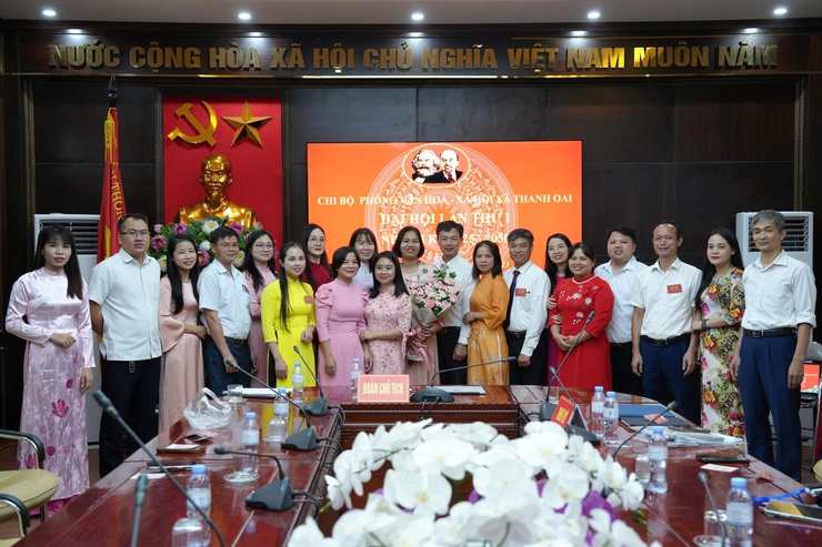 Đại hội Chi bộ phòng Văn hóa xã hội xã Thanh Oai lần thứ nhất, nhiệm kỳ 2025-2030- Ảnh 5.