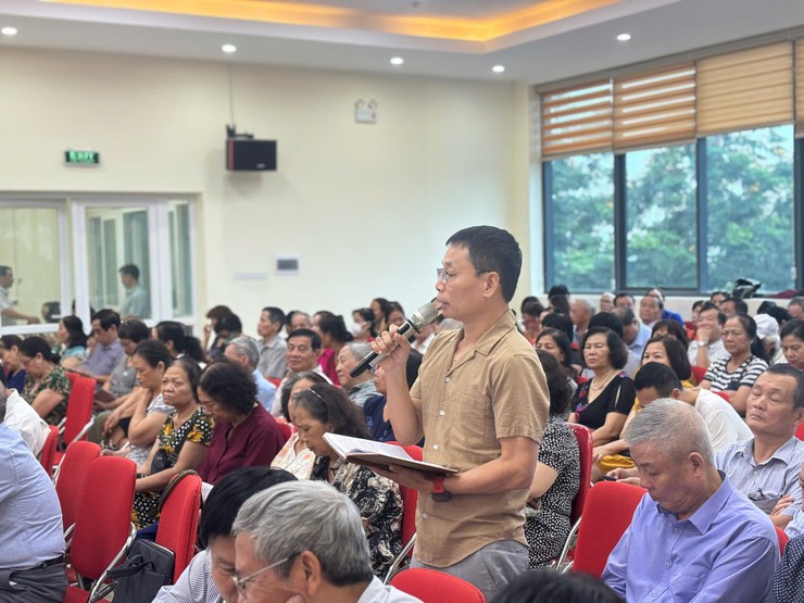 HĐND phường Ba Đình tổ chức Hội nghị tiếp xúc cử tri sau kỳ họp thứ Hai- Ảnh 3.