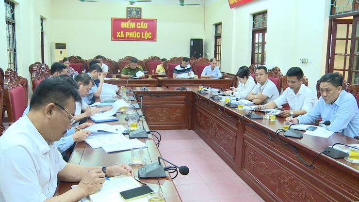 Hội nghị triển khai Kế hoạch chỉnh trang cảnh quan, tổng vệ sinh môi trường, đảm bảo an toàn giao thông trên địa bàn xã Phúc Lộc- Ảnh 2.