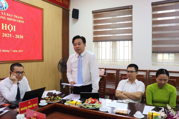 Các Chi bộ trực thuộc Đảng bộ UBND xã Bát Tràng tổ chức Đại hội lần thứ I, nhiệm kỳ 2025-2030- Ảnh 7.