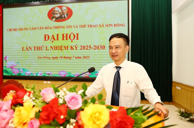Các Chi bộ trực thuộc Đảng bộ UBND xã Sơn Đồng tổ chức Đại hội nhiệm kỳ 2025 - 2030- Ảnh 17.