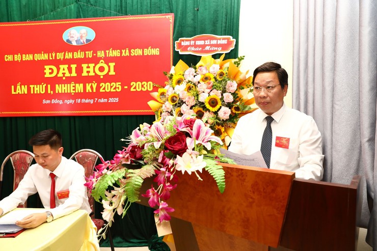 Các Chi bộ trực thuộc Đảng bộ UBND xã Sơn Đồng tổ chức Đại hội nhiệm kỳ 2025 - 2030- Ảnh 21.