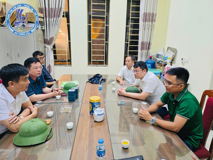 LÃNH ĐẠO XÃ THIÊN LỘC KIỂM TRA CÔNG TÁC PHÒNG, CHỐNG BÃO SỐ 3 - WIPHA TRÊN ĐỊA BÀN XÃ.- Ảnh 3.