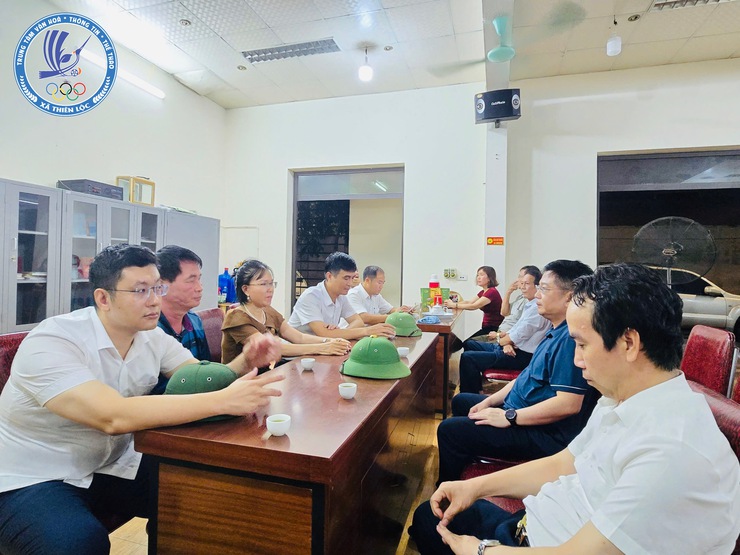 LÃNH ĐẠO XÃ THIÊN LỘC KIỂM TRA CÔNG TÁC PHÒNG, CHỐNG BÃO SỐ 3 - WIPHA TRÊN ĐỊA BÀN XÃ.- Ảnh 5.