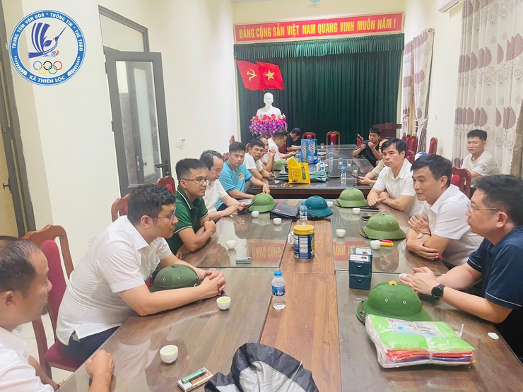 LÃNH ĐẠO XÃ THIÊN LỘC KIỂM TRA CÔNG TÁC PHÒNG, CHỐNG BÃO SỐ 3 - WIPHA TRÊN ĐỊA BÀN XÃ.- Ảnh 8.