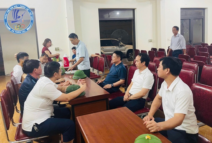 LÃNH ĐẠO XÃ THIÊN LỘC KIỂM TRA CÔNG TÁC PHÒNG, CHỐNG BÃO SỐ 3 - WIPHA TRÊN ĐỊA BÀN XÃ.- Ảnh 12.