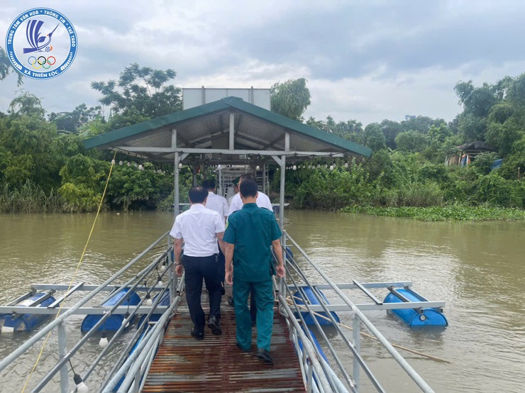 LÃNH ĐẠO XÃ THIÊN LỘC KIỂM TRA CÔNG TÁC PHÒNG, CHỐNG BÃO SỐ 3 - WIPHA TRÊN ĐỊA BÀN XÃ.- Ảnh 18.