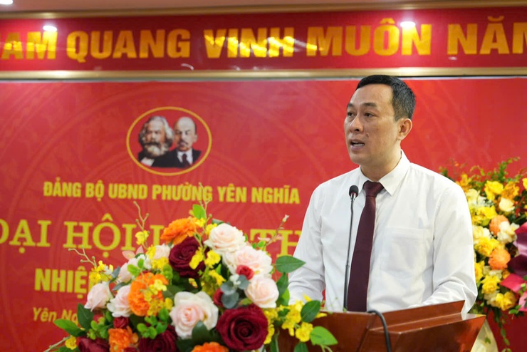 Đảng Bộ UBND phường Yên Nghĩa tổ chức thành công Đại hội lần thứ Nhất, nhiệm kỳ 2025-2030- Ảnh 2.