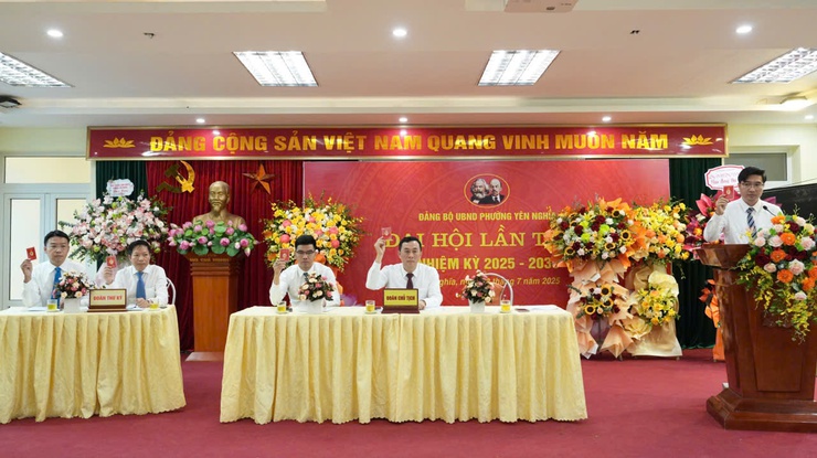 Đảng Bộ UBND phường Yên Nghĩa tổ chức thành công Đại hội lần thứ Nhất, nhiệm kỳ 2025-2030- Ảnh 4.