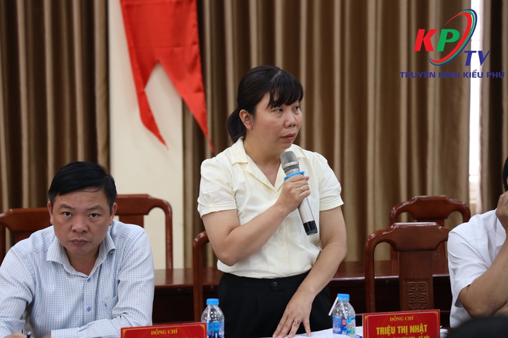 Đảng ủy xã Kiều Phú tổ chức hội nghị Giao ban với Bí thư Chi bộ các trường học trên địa bàn xã- Ảnh 9.