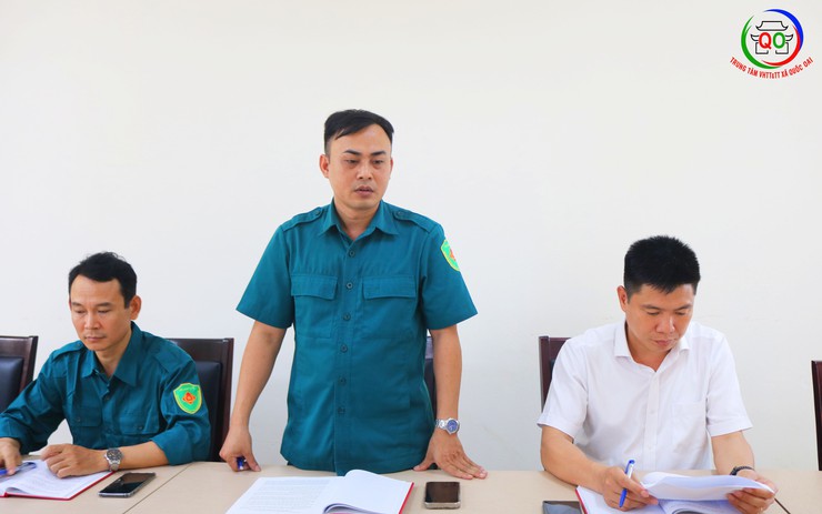 Chủ tịch UBND xã Nguyễn Trung Thành kiểm tra công tác phòng chống cơn bão số 3 và phòng chống thiên tai năm 2025- Ảnh 2.