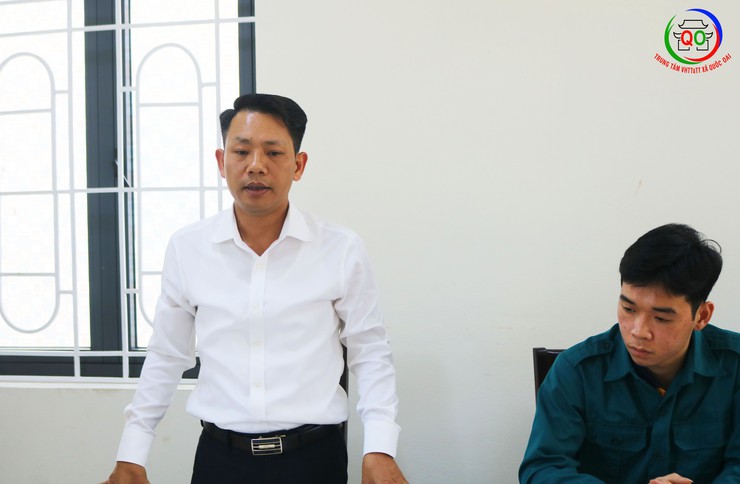Chủ tịch UBND xã Nguyễn Trung Thành kiểm tra công tác phòng chống cơn bão số 3 và phòng chống thiên tai năm 2025- Ảnh 3.