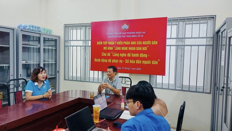 Phường Ngọc Hà ra mắt mô hình "Lắng nghe Nhân dân nói" - Gắn kết chính quyền với Nhân dân quan chuyển đổi số- Ảnh 7.