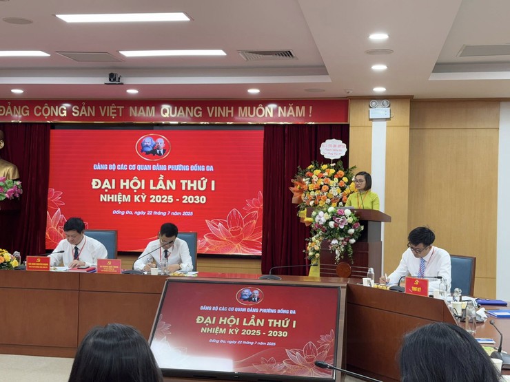 Đại hội Đảng bộ các cơ quan Đảng phường Đống Đa lần thứ I, nhiệm kỳ 2025 - 2030- Ảnh 5.