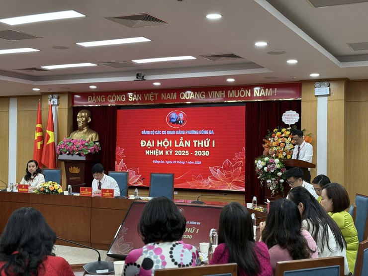 Đại hội Đảng bộ các cơ quan Đảng phường Đống Đa lần thứ I, nhiệm kỳ 2025 - 2030- Ảnh 3.