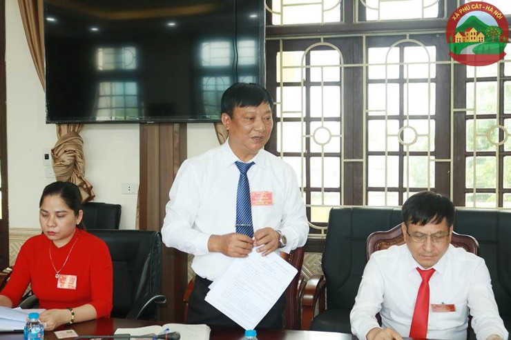 Đại hội chi bộ cơ quan Uỷ ban Kiểm tra Đảng uỷ xã Phú Cát lần thứ I, nhiệm kỳ 2025-2030- Ảnh 9.
