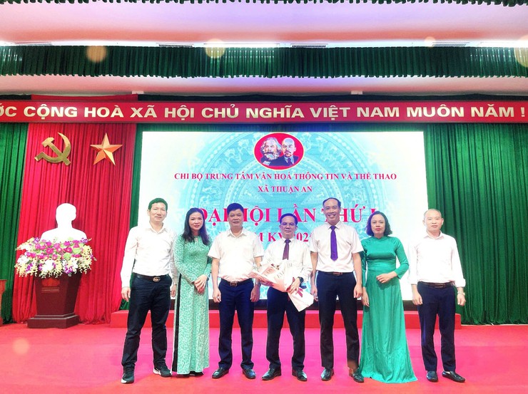 Đại hội các chi bộ trực thuộc Đảng bộ UBND xã Thuận An- Ảnh 4.